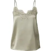 Rosemunde Rwjade Silk Strap Lace Top - Khaki green - 44