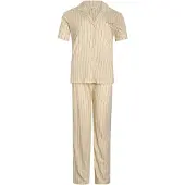Dagi Pyjama tummanruskea / khaki / musta