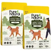 Purenatural Dog Grain Free Adult Mini Turkey 2 x 8 kg