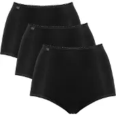 Sloggi 24/7 Microfibre Maxi C3P - Black - 40