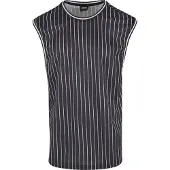 Urban Classics Striped Mesh Hihaton T-paita