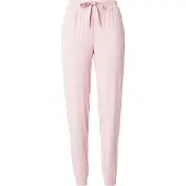 Hunkemoller Pyjamahousut pastellinpinkki / valkoinen