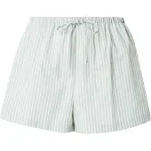 Hunkemoller Pyjamahousut pastellinvihreä / valkoinen