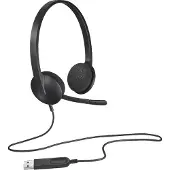 Logitech – LOGI H340 USB Headset black (981-000475)