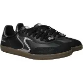 SKECHERS Matalavartiset tennarit 'HOTSHOT-COOL GLOW' musta / hopea