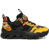 SKECHERS Tennarit 'MEGA-FLEX LITE TUFF' ruskea / keltainen / harmaa / musta