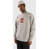 Volcom Rockout Crew Neulepaita heather grey Koko S