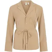 ROUGE EDIT Roumelia L/S Oversized Shirt - Beige - 38