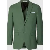 Selected Slmslim-Oasis Linen Blz Noos - Green - 56
