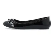 Bianco Biaceline Ballerina Toecap Patent - Black - 39
