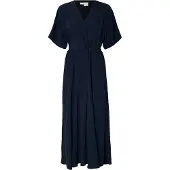 Selected Slfiona Regular 2/4 Ankle Dress B - Navy - 38