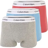 Calvin Klein Underwear Bokserishortsit taivaansininen / vaaleansininen / koralli / valkoinen