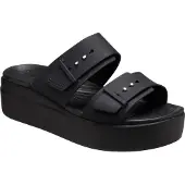 Crocs Brooklyn Buckle Lowwdg - Black - 38/39