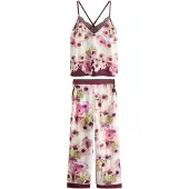 Ted Baker Pyjama kerma / vaaleanvihreä / syklaami / vaaleanpunainen