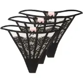 Hunkemoller Stringit 'Maxime' musta