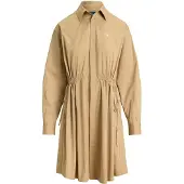 Ralph Lauren 80/2 Mw Ctn Pw-Wvn-Dresses - Brown - 36