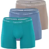 Calvin Klein Underwear Bokserishortsit opaali / vaaleanruskea / petrooli / offwhite