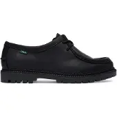 Ralph Lauren Jett Lug-Sole Leather Moc-Toe Shoe - Black - 44
