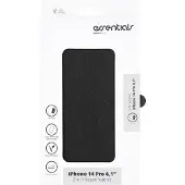 Essentials – iPhone 14 Pro PU wallet, detach, 3 card,Black (1110836)