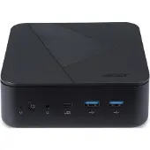 Acer Veriton NUC VN1502G-13U7U, 0,73 l kokoinen pöytätietokone, PC barebone, Ethernet LAN, 802.11a, 802.11b, 802.11g, Wi-Fi 4 (802.11n), Wi-Fi 5 (8...