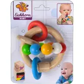 Eichhorn Baby Wooden Gripping Ring 3D