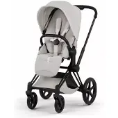 Cybex Priam Style ratas mttblk (pkt) Matte Black/City Grey