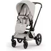 Cybex Priam Style ratas chromebrw (pkt) Chrome Brown/City Grey