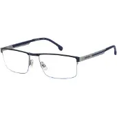 Carrera 8930 57/18/145 Matte rutenium siniset metallikehykset MIEHILLE 8930