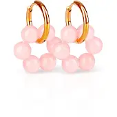 Madoww Aura Circle Pink Blossom korvakorut 16mm