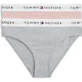 Tommy Hilfiger Underwear Alushousut kivenharmaa / roosa / musta / valkoinen
