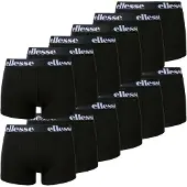 Ellesse Bokserishortsit 'Barla' musta / valkoinen