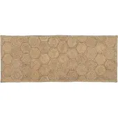 Dixie Elin matto Honey comb natural, 80x200 cm