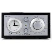 Tivoli Audio Model Three BT -kelloradio, musta/hopea