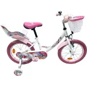 Volare Unicorn Polkupyörä 16'', Valkoinen
