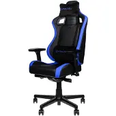 Noblechairs EPIC Compact Gaming Chair, keinonahkaverhoiltu pelituoli, musta/harmaa/sininen