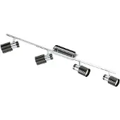 Eglo Davida 1 spottivalaisin GU10-LED 4X5W IP20 musta kromi
