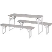 Roba Children's Party Set - Grey - 109X40X52CM