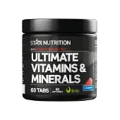 Star Nutrition Ultimate Vitamins & Minerals 60 kapselia