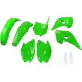 Ufo Kawasaki Kx 125/250 2004-2008 Kakit201f-026 Fork Protectors &amp; Muovisarja