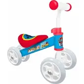 Stamp 4-hjuls balanscykelhållare - - PAT PATROUILLE - Min första Baby Walker balanscykel - Blå och Röd