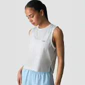 ICANIWILL Mirage Cropped Singlet White