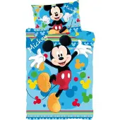 Javoli Lasten vuodevaatesetti Disney Mickey — 100×135 cm, 40×60 cm