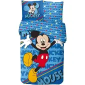 Javoli Lasten vuodevaatesetti Disney Mickey, 140×200, 2-osainen