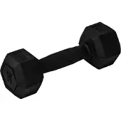 Master Fitness Nero Rubber Coated Hex