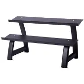 Master Fitness Käsipainoteline Hex B2-Plan Black