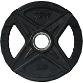 Master Fitness Nero Rubber Plate