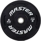 Master Fitness Easy Grip Black, Levypainot Bumper