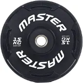 Master Fitness Easy Grip Black, Levypainot Bumper