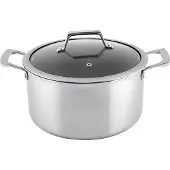 Haws Casserole 5.8L W/Lid Hybrid Coating - Silver - 5.8 L