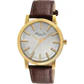 Kenneth Cole Kello - KENNETH COLE - SLIM IKC8043 - Ruskea Nahka - Kvartsi - Analoginen